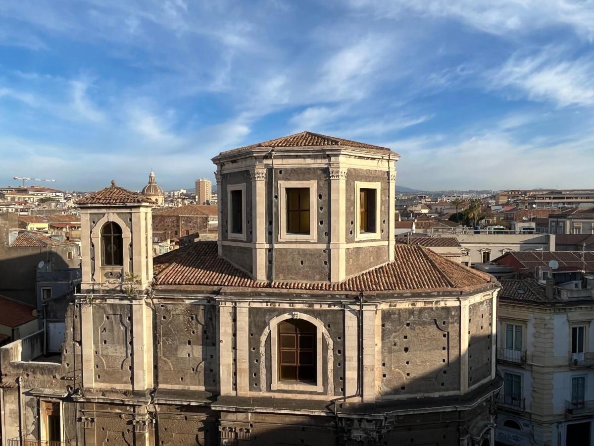 Apartmán La Terrazza Di Sant'Agata CTA Exteriér fotografie