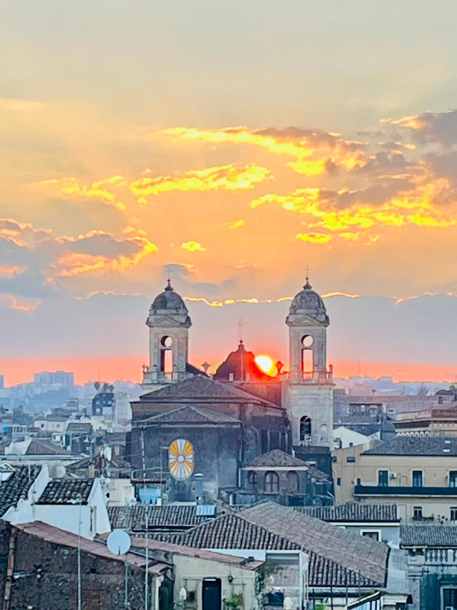 Apartmán La Terrazza Di Sant'Agata CTA Exteriér fotografie