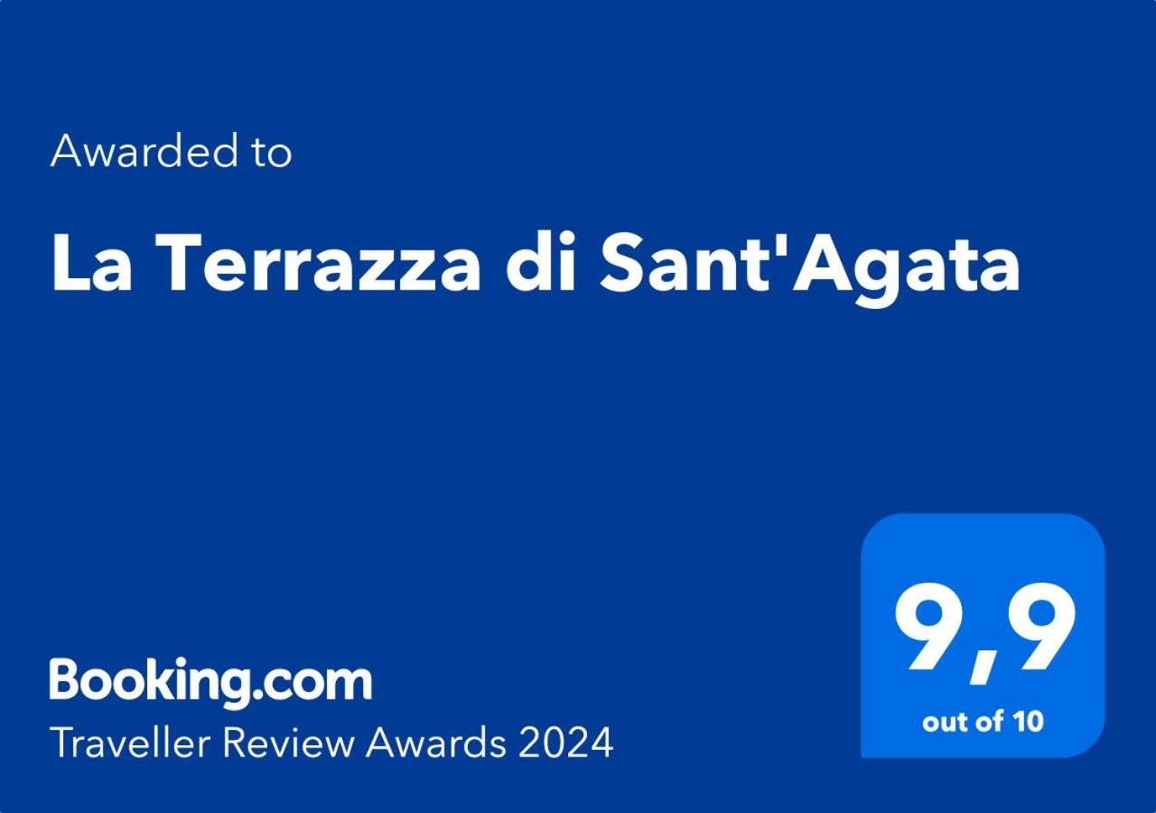 Apartmán La Terrazza Di Sant'Agata CTA Exteriér fotografie