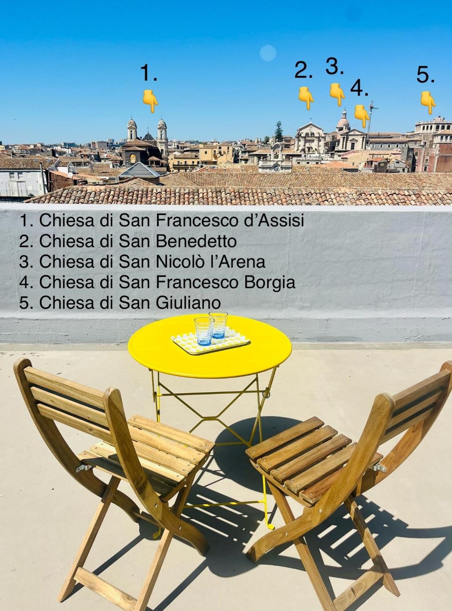Apartmán La Terrazza Di Sant'Agata CTA Exteriér fotografie