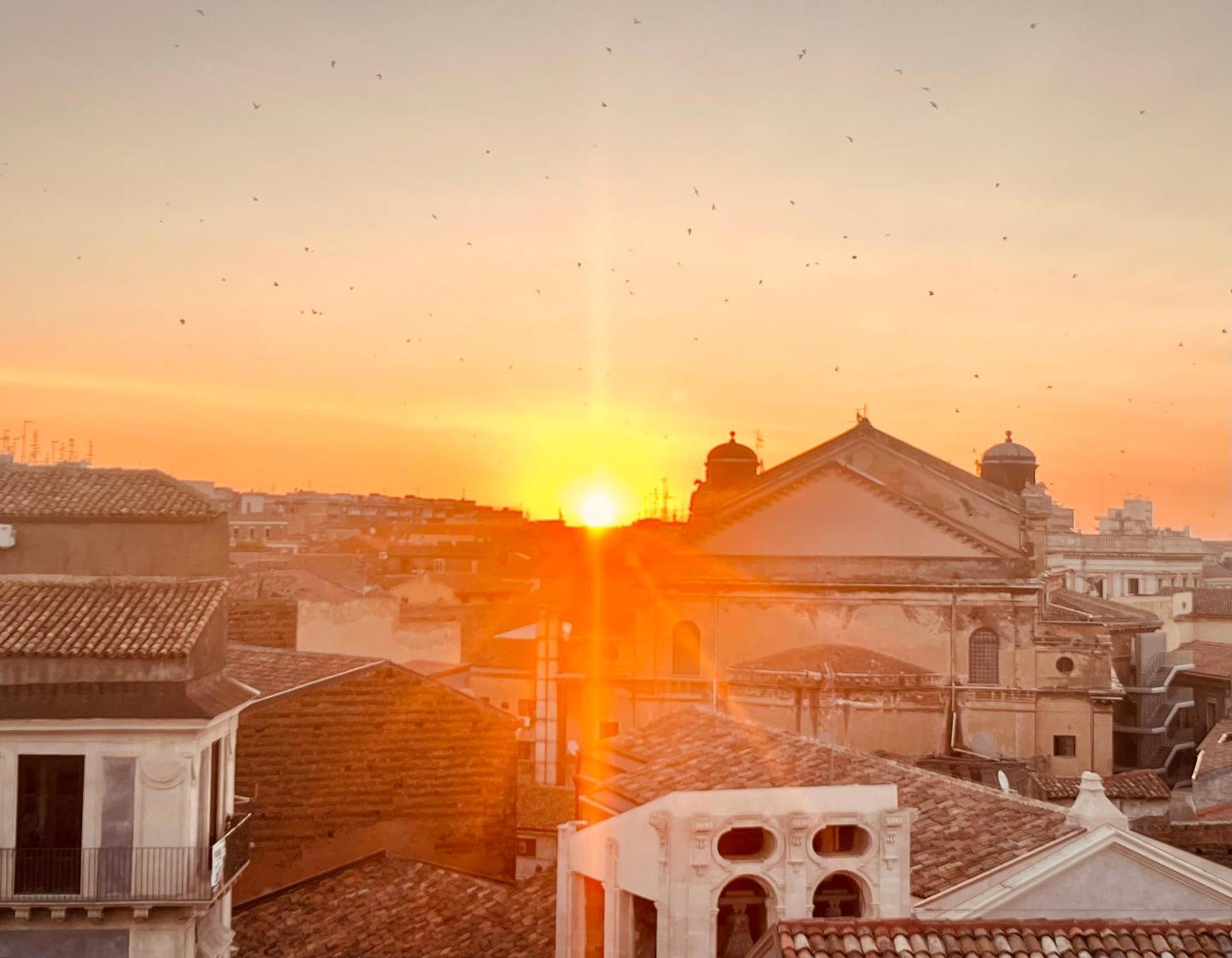 Apartmán La Terrazza Di Sant'Agata CTA Exteriér fotografie
