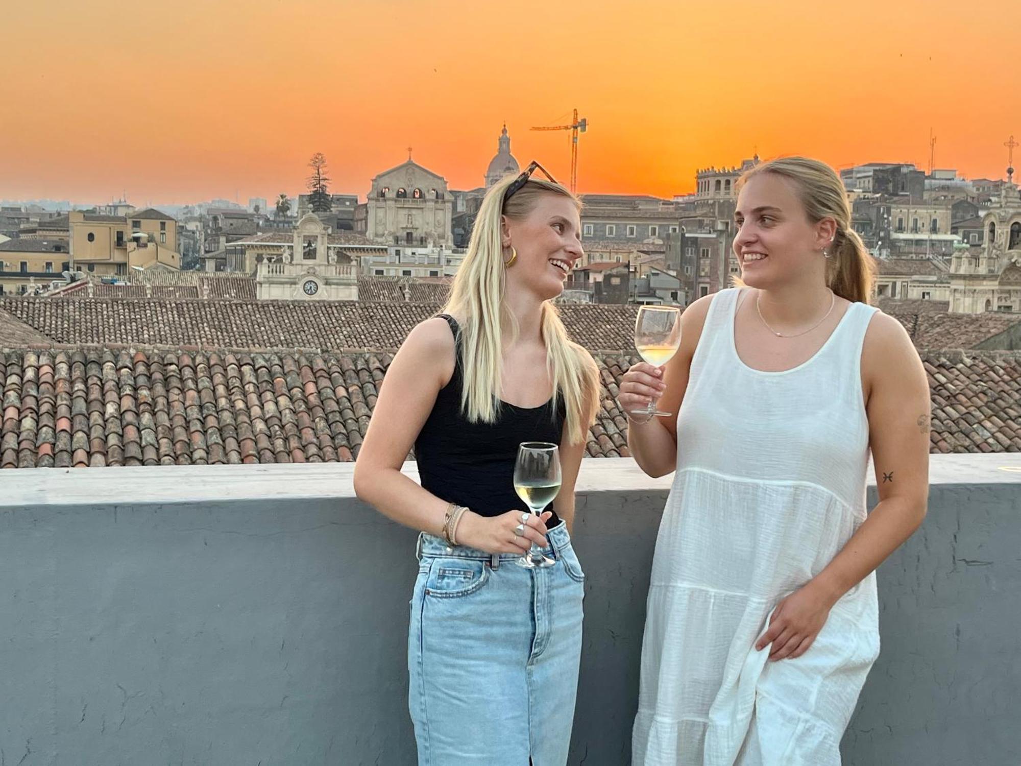 Apartmán La Terrazza Di Sant'Agata CTA Exteriér fotografie